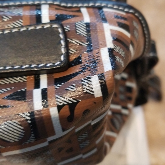 Salvatore Ferragamo signature print coated canvas - Picture 7 of 8